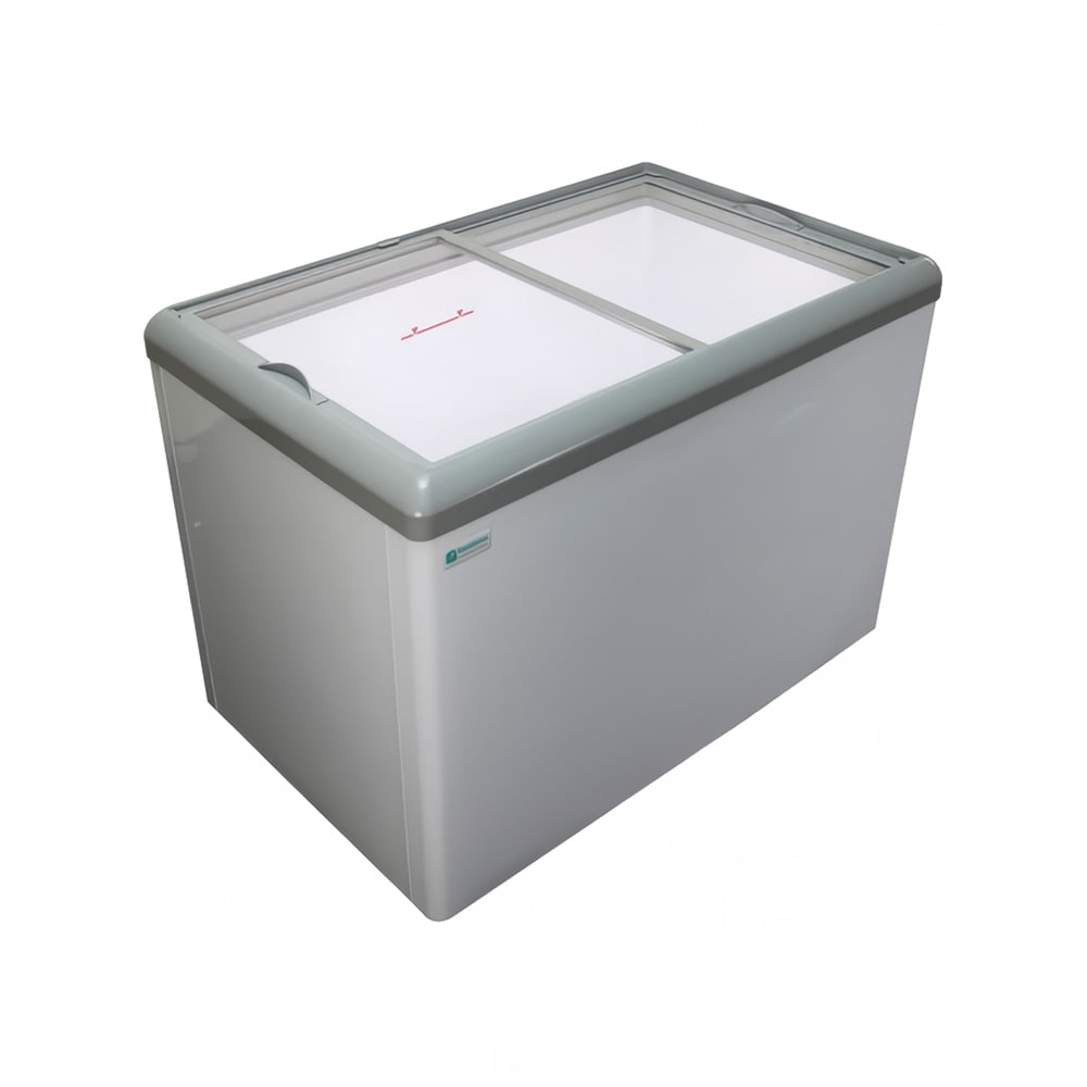 864-HL20HC 70 5/8" Mobile Ice Cream Freezer w/ 7 Basket Capacity - White, 115v