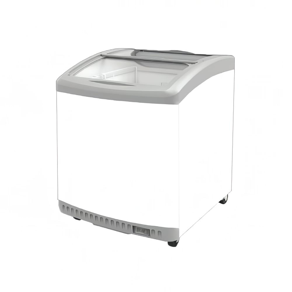 864-MC2HC 24 5/8" Mobile Ice Cream Freezer w/ 2 Basket Capacity - White, 115v