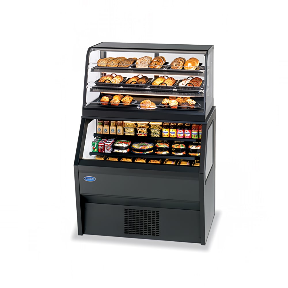 204-CD3628SSRSS3SCBK 36" Vertical Open Air Cooler w/ (6) Levels, 120v