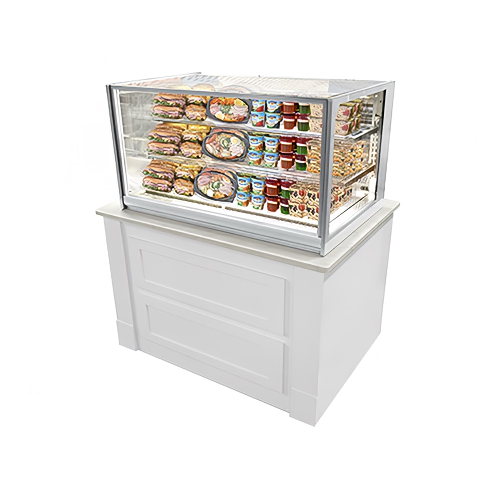 204-ITR3626 36" Full Service Bakery Case w/ Straight Glass - (3) Levels, 120v