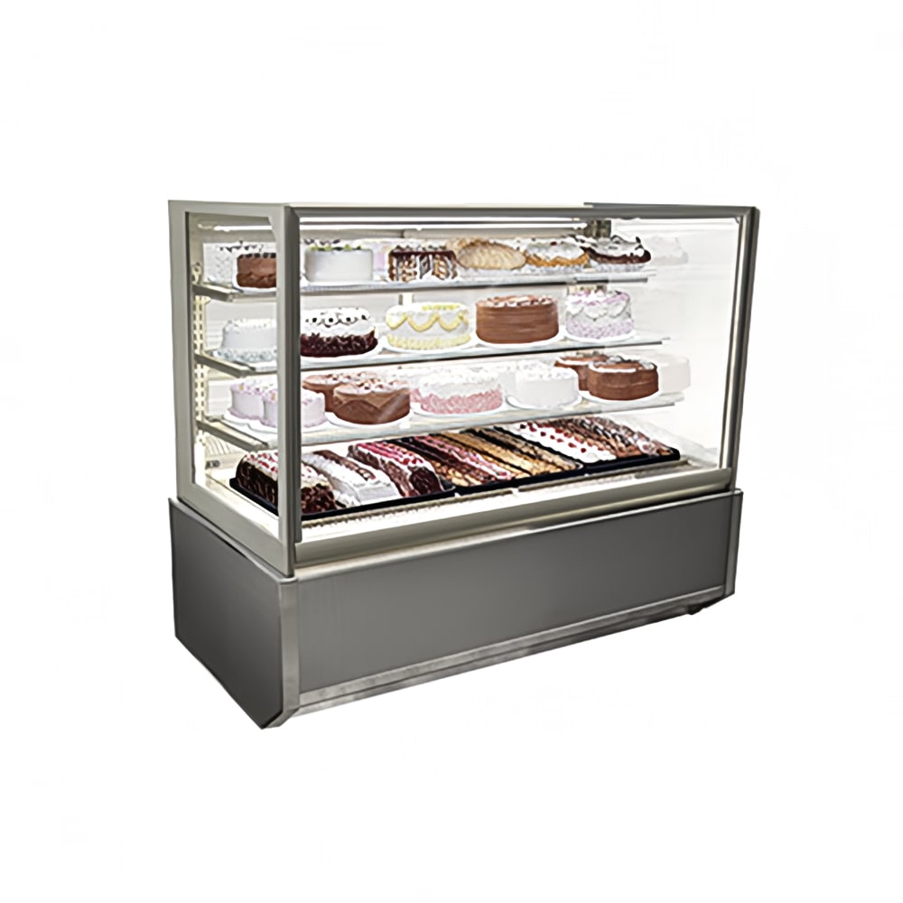 204-ITR3634B18 36" Full Service Bakery Case w/ Straight Glass - (4) Levels, 120v
