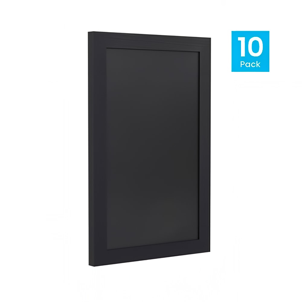 916-10HGWAGDISCRE886 Wall Mount Chalkboard Sign - 10 Pack, 11"W x 17"H, Pine Wood Frame...