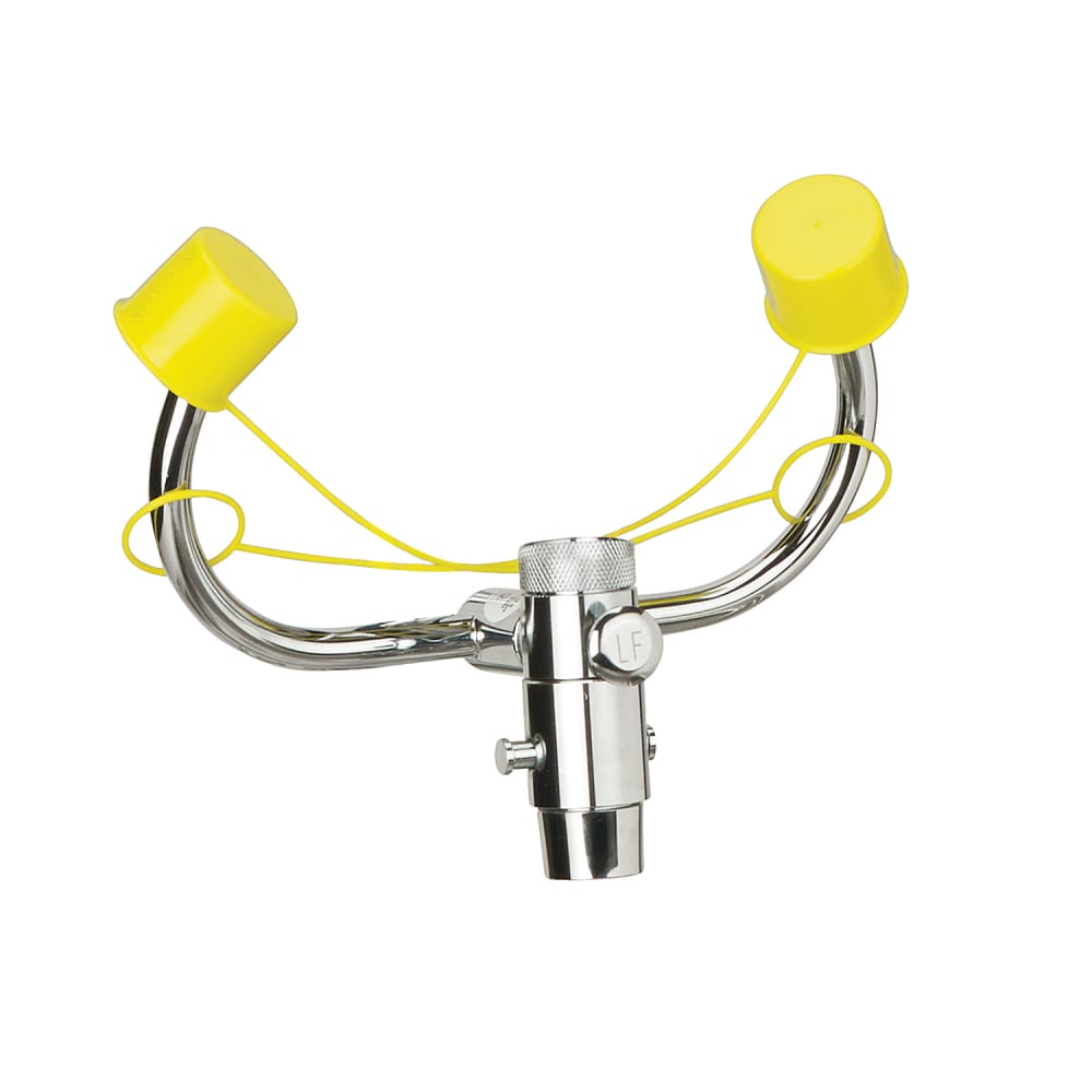 381-16232L Faucet Mount Eyewash Unit, Chrome Plated
