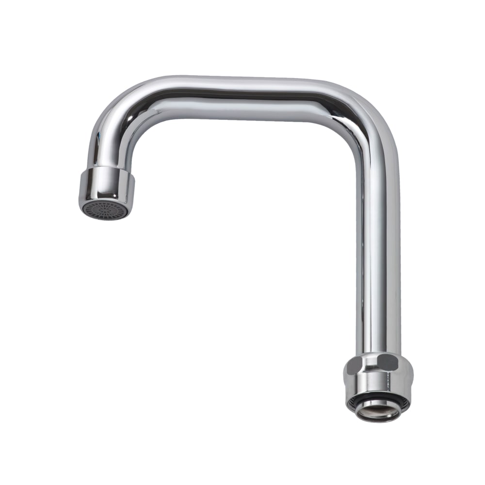 381-21430L 4 1/2" Double Bend Gooseneck Spout