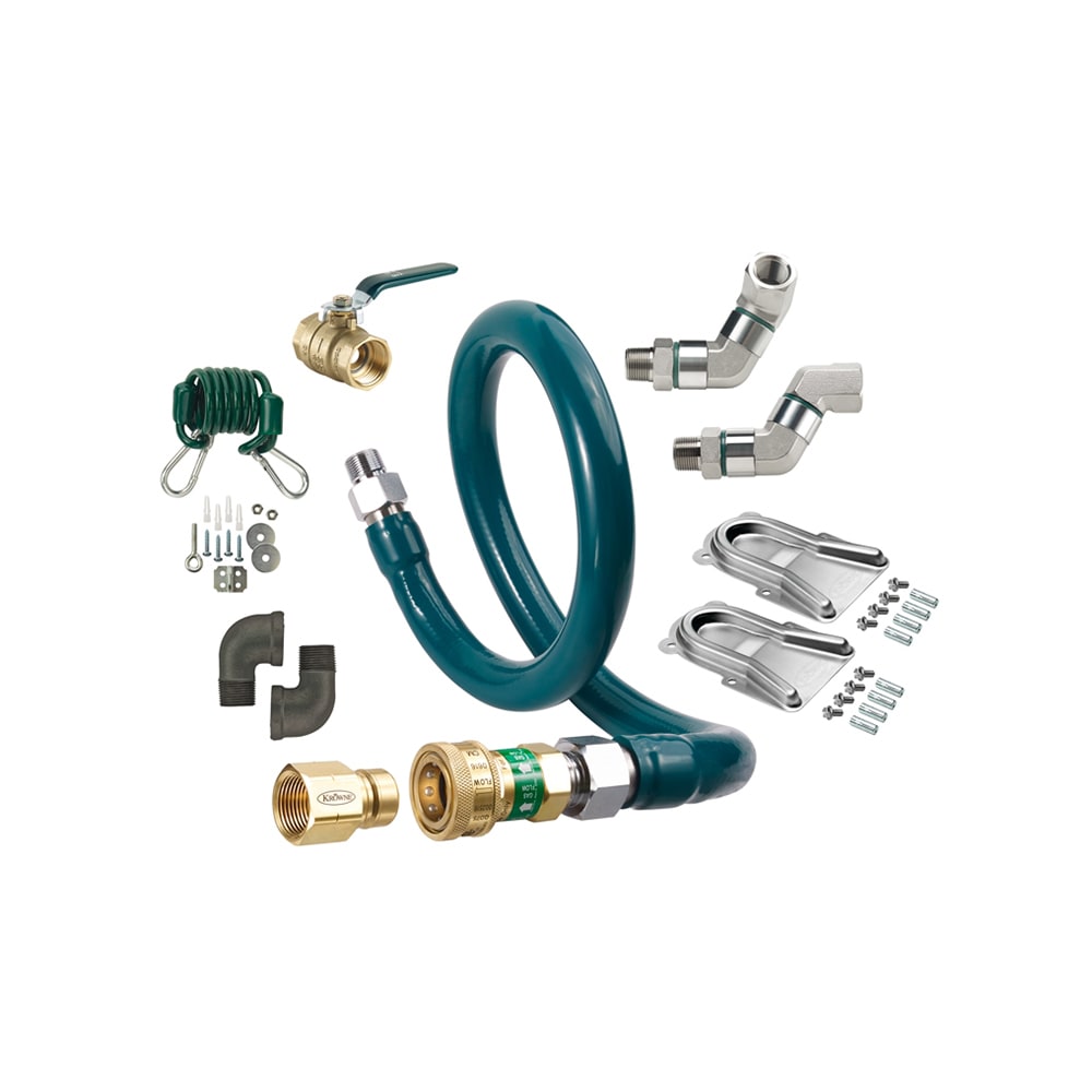 381-M5048K12 48" Gas Connector Kit w/ 1/2" Female/Male Couplings