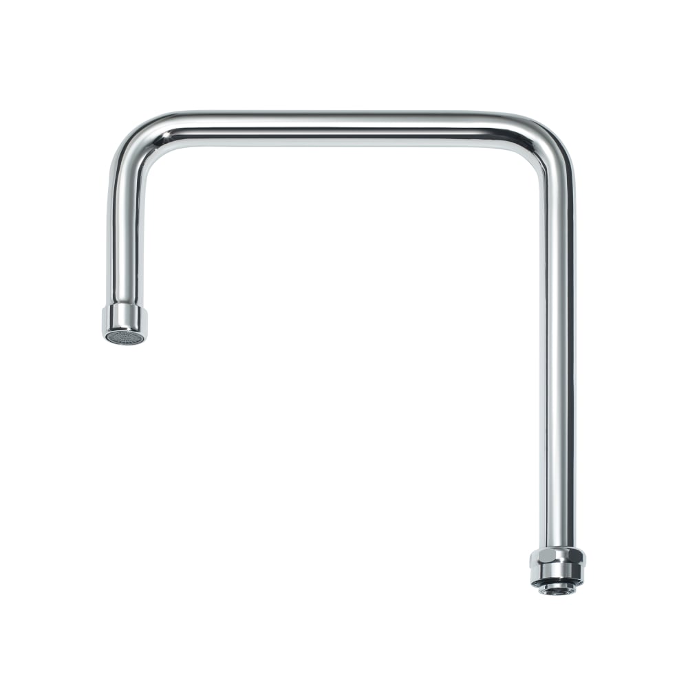 381-21432L 8 1/2" Double Bend Gooseneck Spout w/ 1.8 GPM Aerator