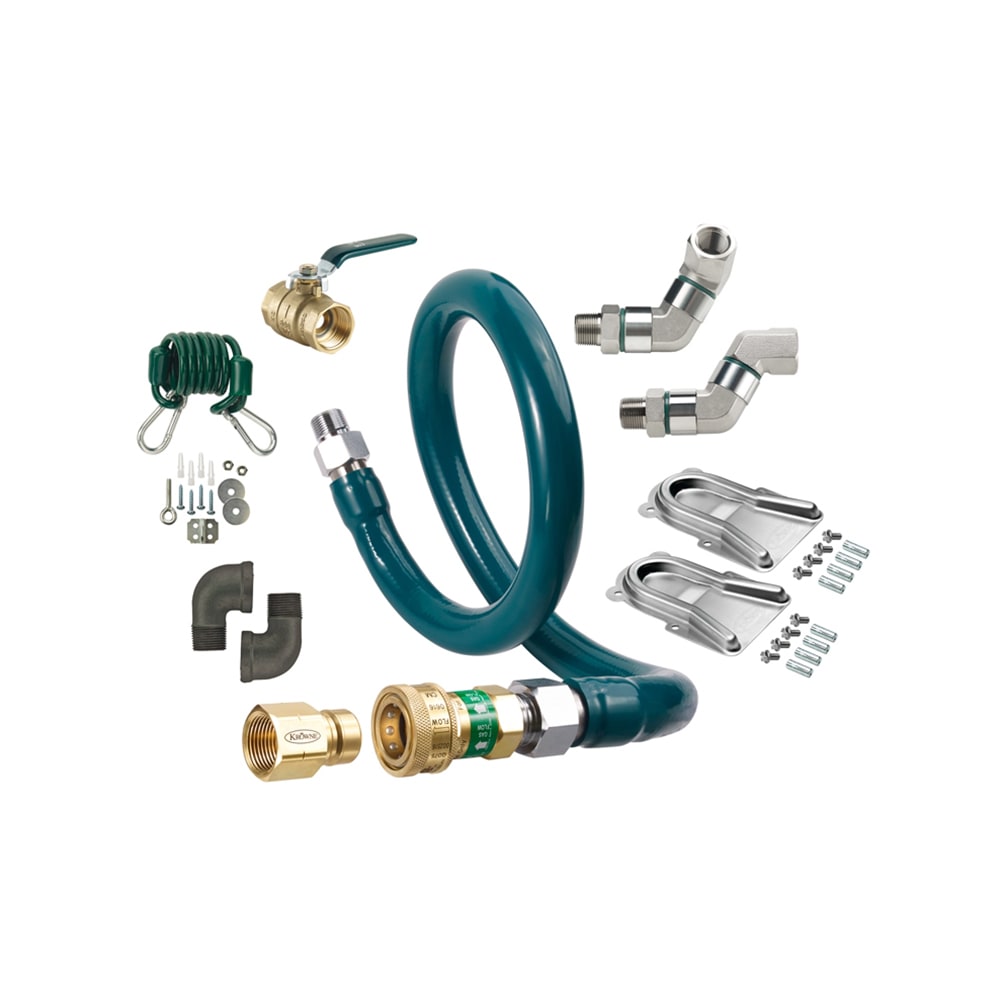 381-M5072K12 72" Gas Connector Kit w/ 1/2" Female/Male Couplings