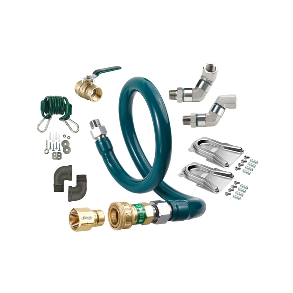 381-M7548K12 48" Gas Connector Kit w/ 3/4" Female/Male Couplings