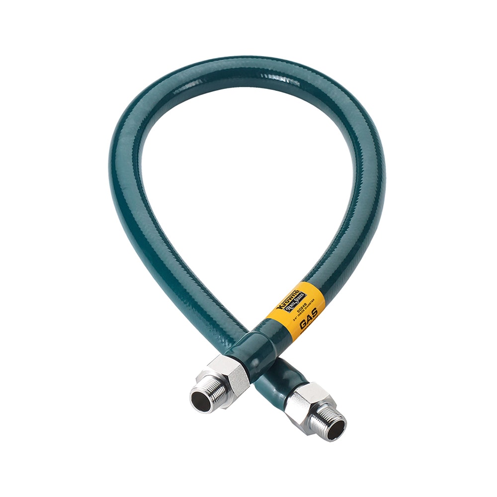 381-M12572 72" Gas Connector Hose w/ 1 1/4" Male/Male Couplings
