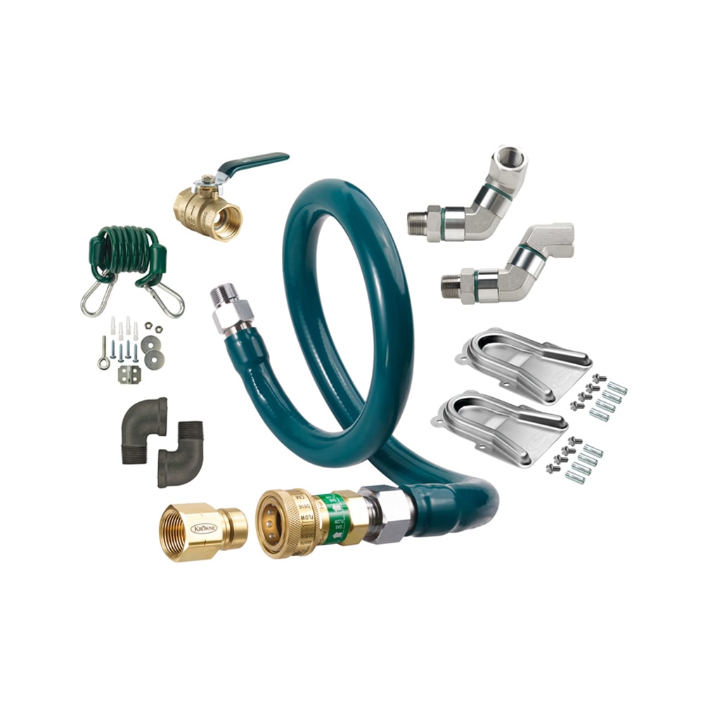 381-M5024K12 24" Gas Connector Kit w/ 1/2" Female/Male Couplings