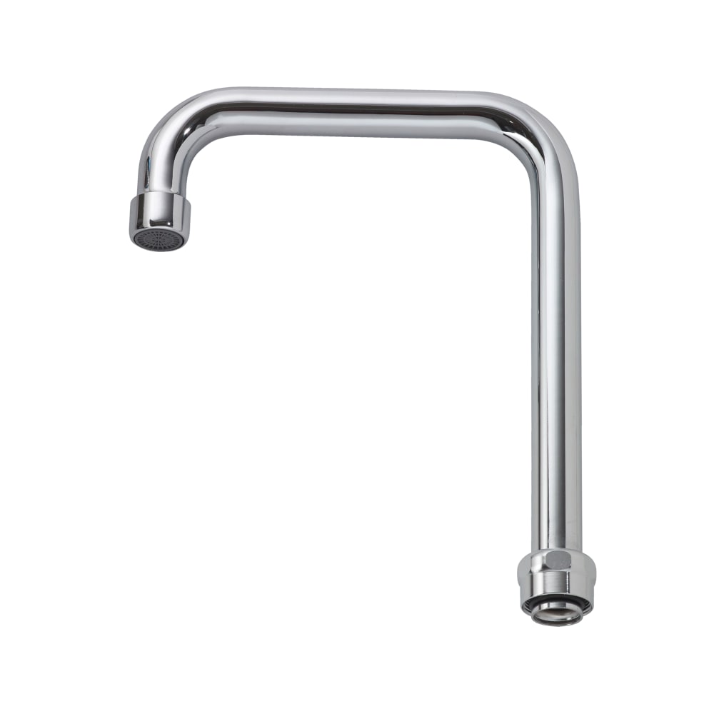 381-21431L 6" Double Bend Gooseneck Spout