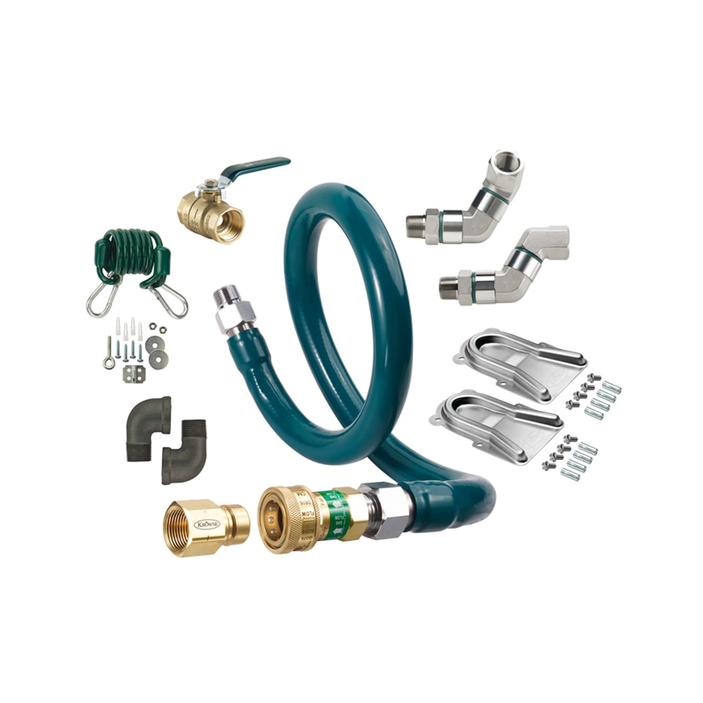 381-M12572K12 72" Gas Connector Kit w/ 1 1/4" Female/Male Couplings