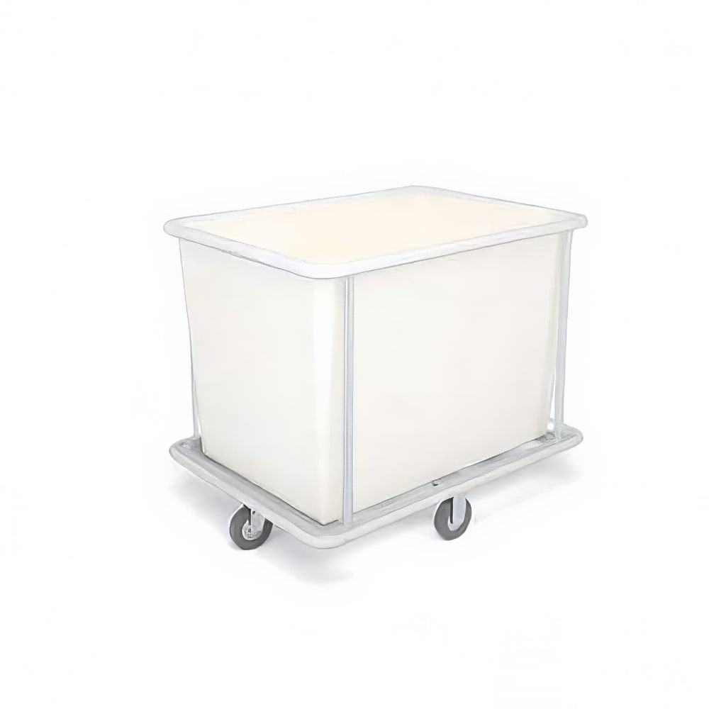 650-1181 Laundry Cart w/ (16) Bushel Capacity - Plastic Tub, Steel Frame