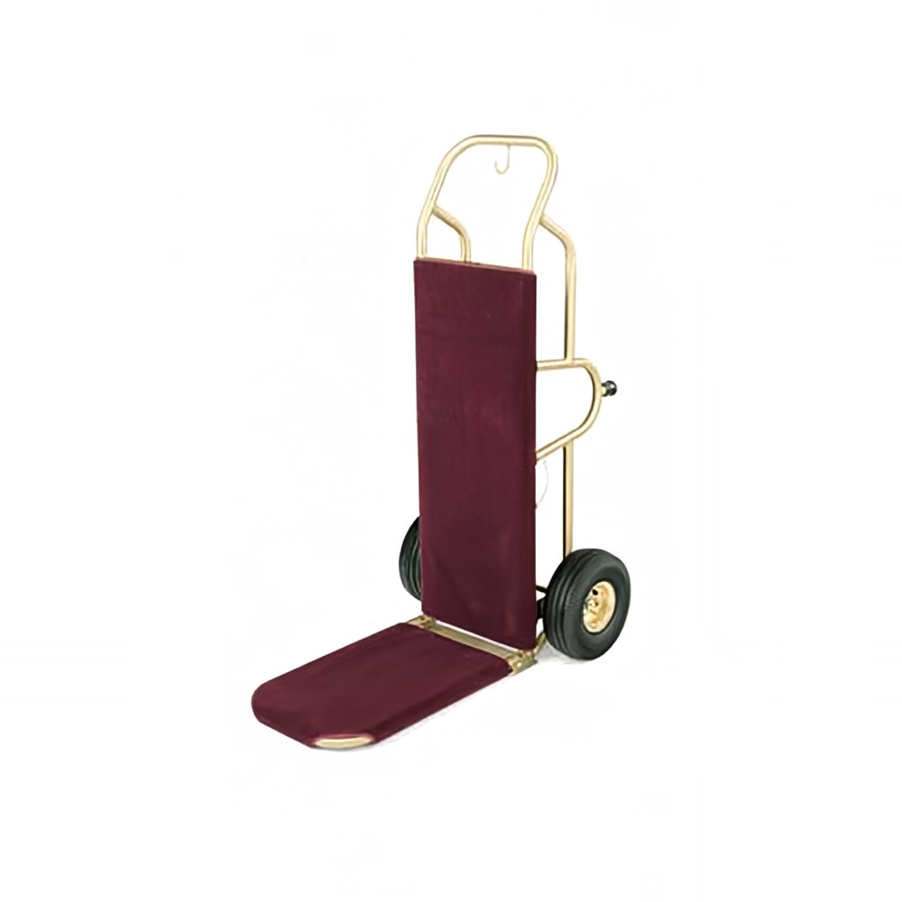 650-1570CKSS Bellman's Handtruck w/ 23 1/2" Fold Up Dropnose & Wrap Around Carpet -...