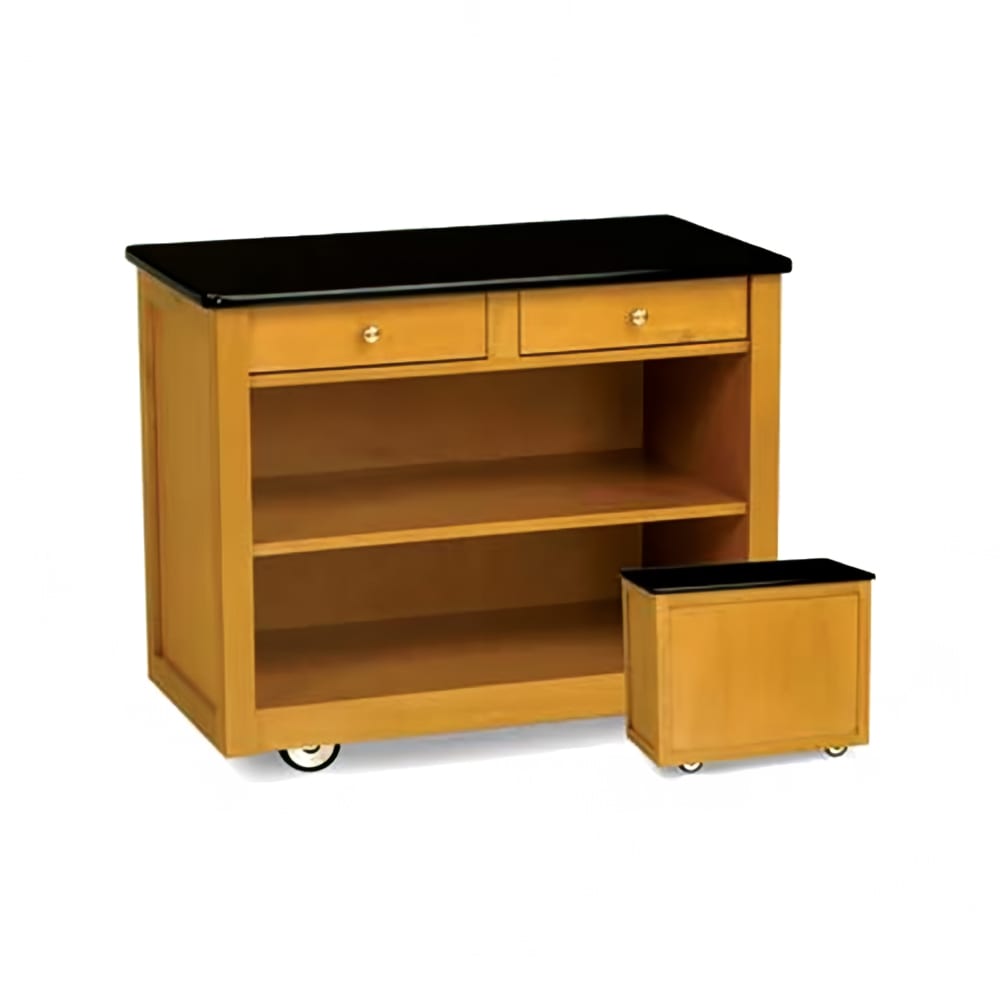 650-5566 Room Service Cart w/ (1) Shelf & (2) Drawers - 38"L x 21"W x 31 1/2"H...