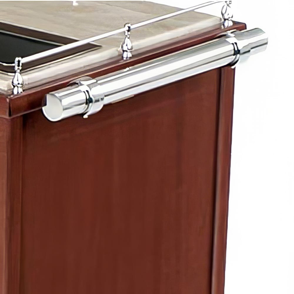 650-6005PS Cart Handle - Polished Stainless Steel