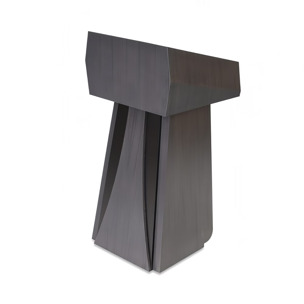 650-5899 Floor Podium w/ (2) Shelves - 25 1/2"L x 22"W x 48 1/4"H, Laminate