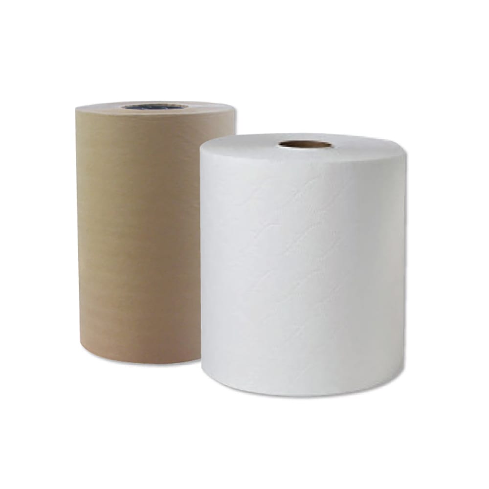 538-RT123501 350 ft Hardwound Paper Towel Roll, White