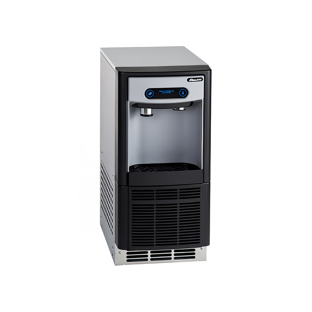 608-7UC100AIWNFST00 125 lb Undercounter Nugget Ice & Water Dispenser - 7 lb Storage, Cup Fill...