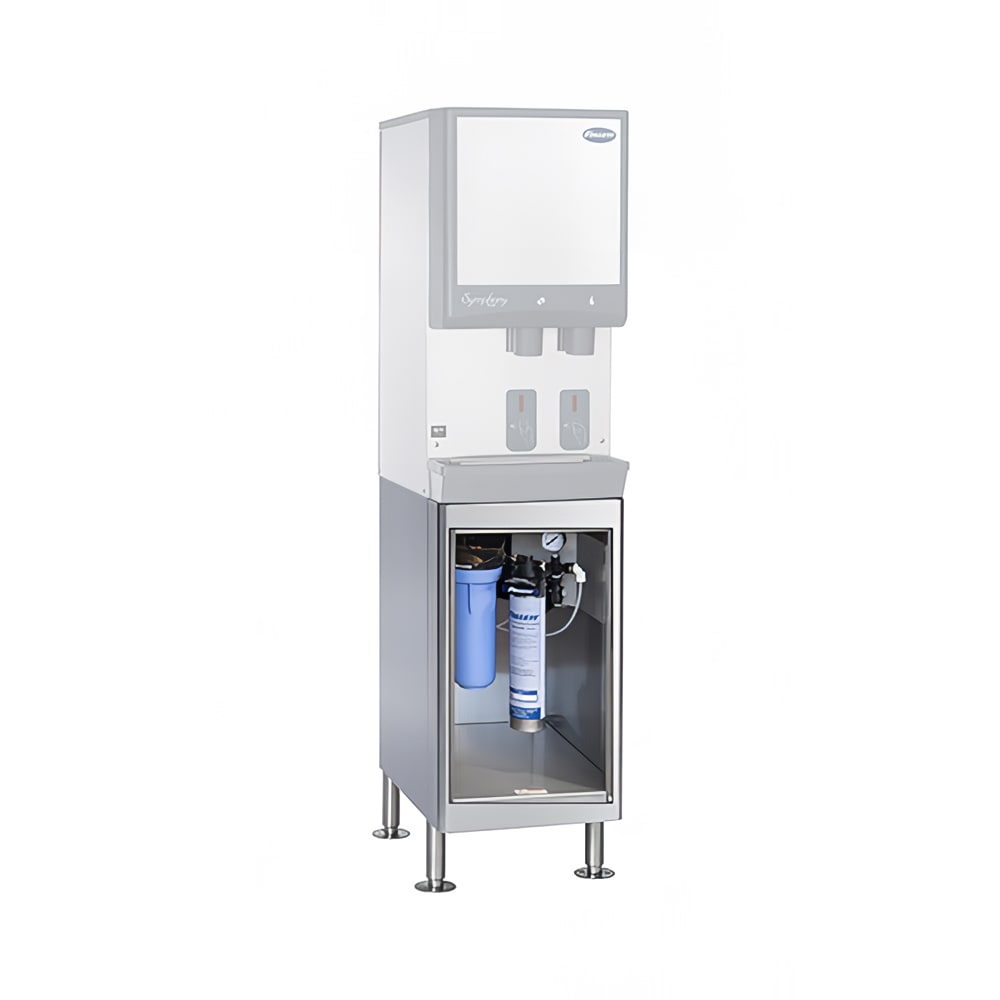 608-12BASECF Base Stand for 12CI Series Ice & Water Dispensers w/ Standard Capacity Carbon Fi...