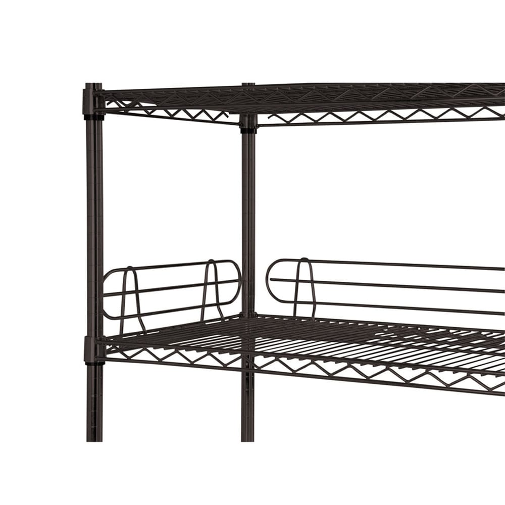 268-FL364BK Shelf Ledge - 36" x 4", Black