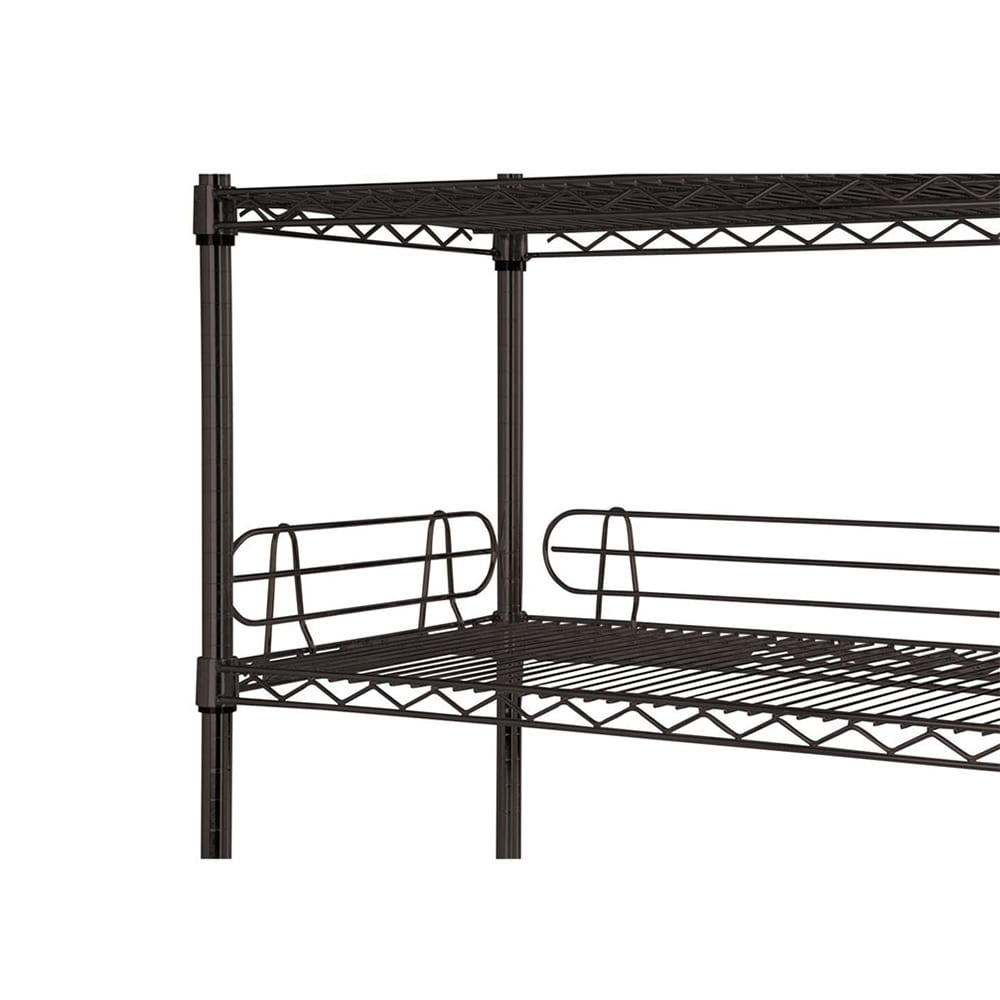 268-FL484BK Shelf Ledge - 48" x 4", Black