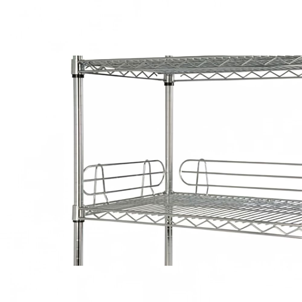 268-FL484C Shelf Ledge - 48" x 4", Chrome