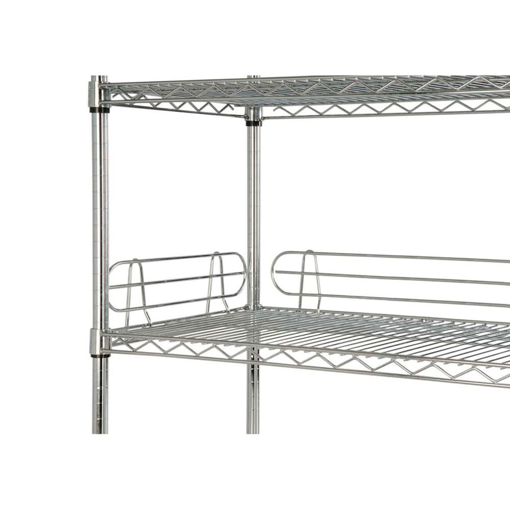 268-FL244C Shelf Ledge - 24" x 4", Chrome