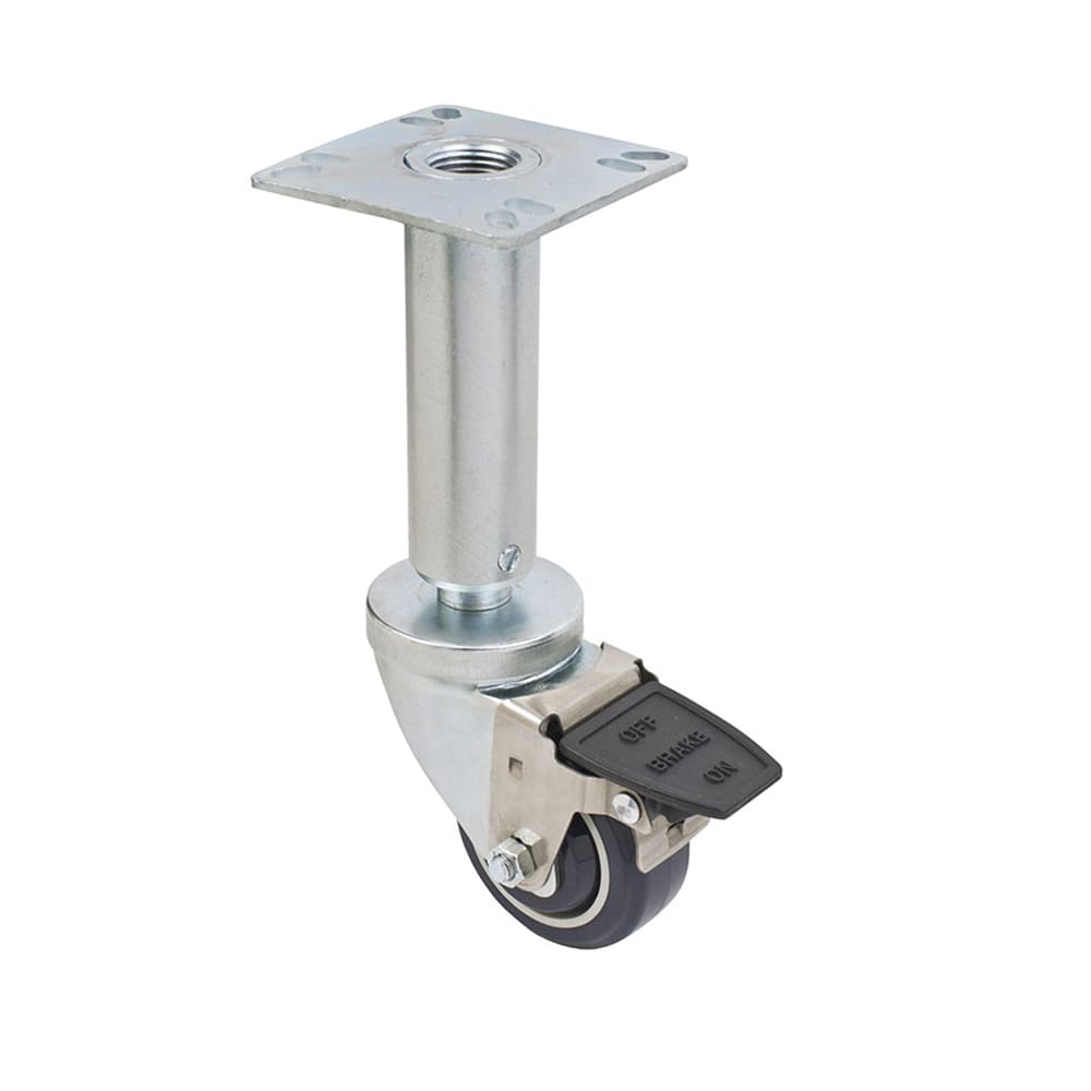 268-FPCF353 Fryer Caster Set w/ Brake, 200 lb Per Wheel, 3" Diameter