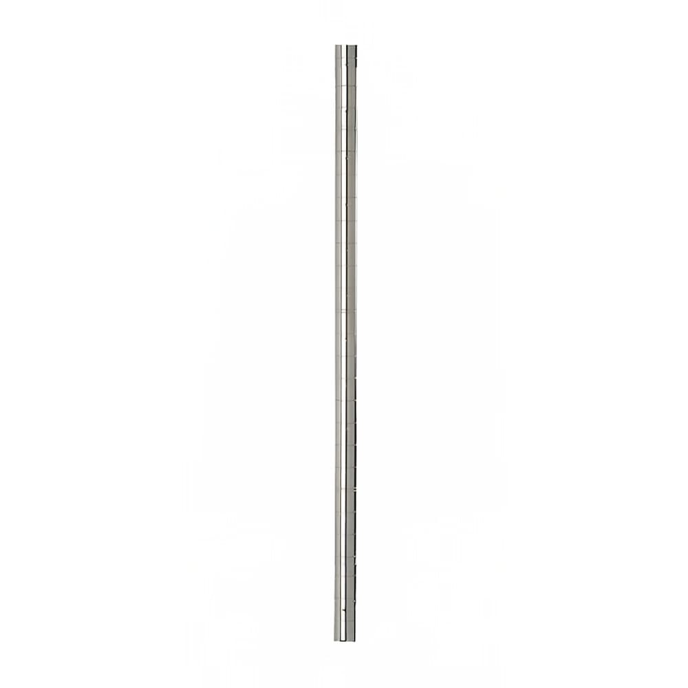 268-FGN033C 33" Mobile Chrome Post w/ 1" Increment Grooves
