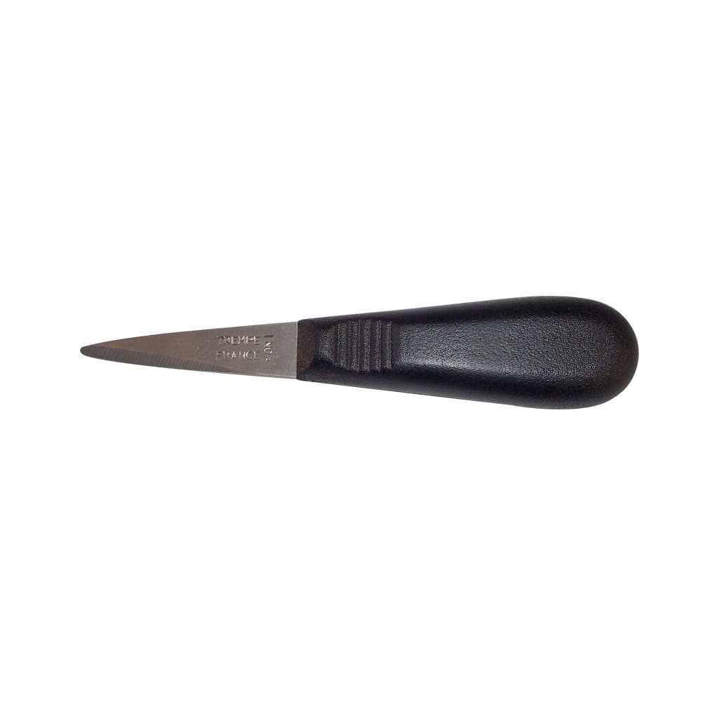 347-090420 6" Oyster Knife w/ Plastic Handle, Stainless Steel
