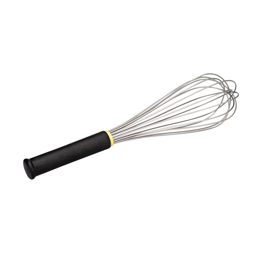 347-111024 Exoglass® 14" Piano Wire Whisk, Heat Resistant to 430 F, Stainless Steel/Insulate...