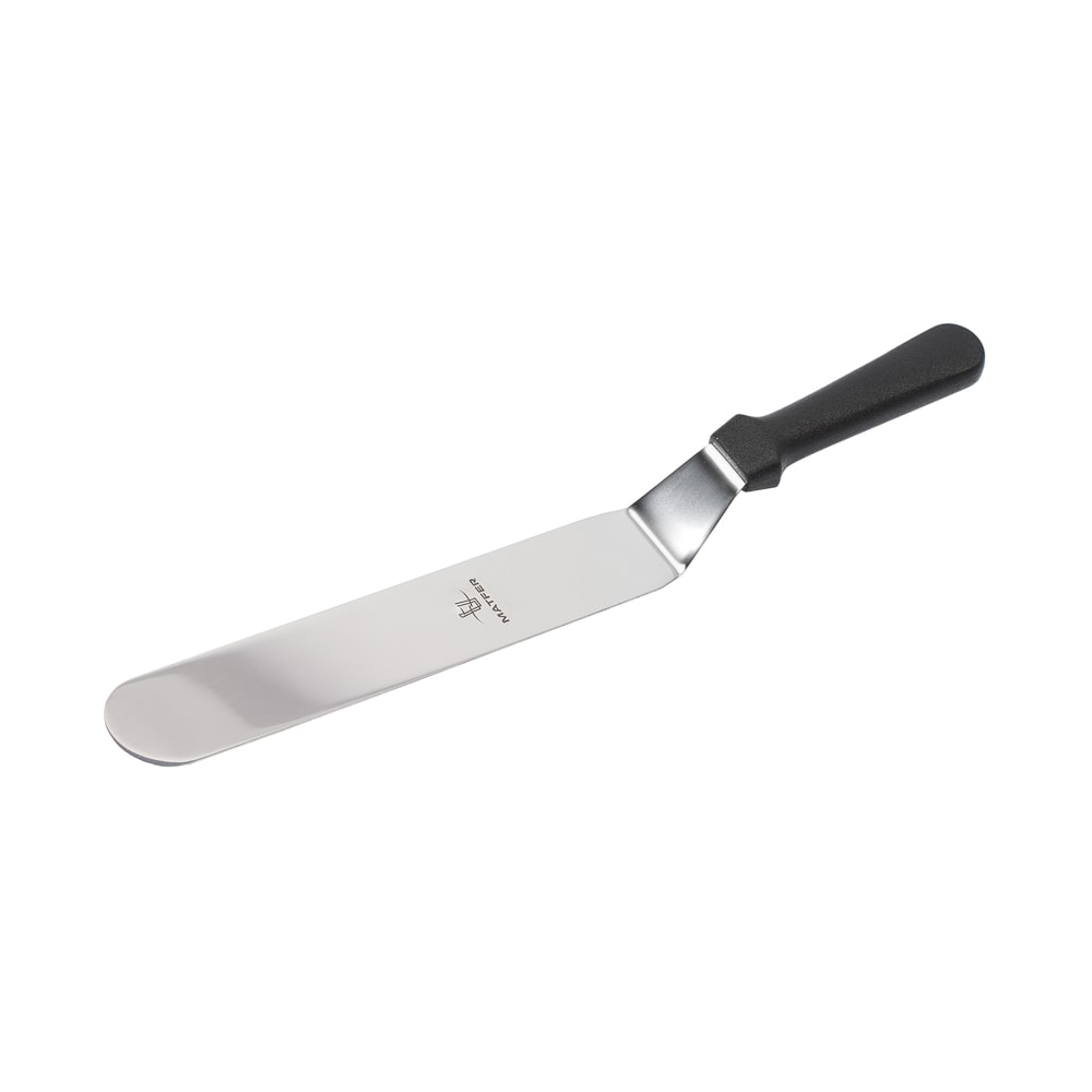 347-112674 10 1/4" Flexible Offset Spatula w/ Plastic Handle, Stainless Steel
