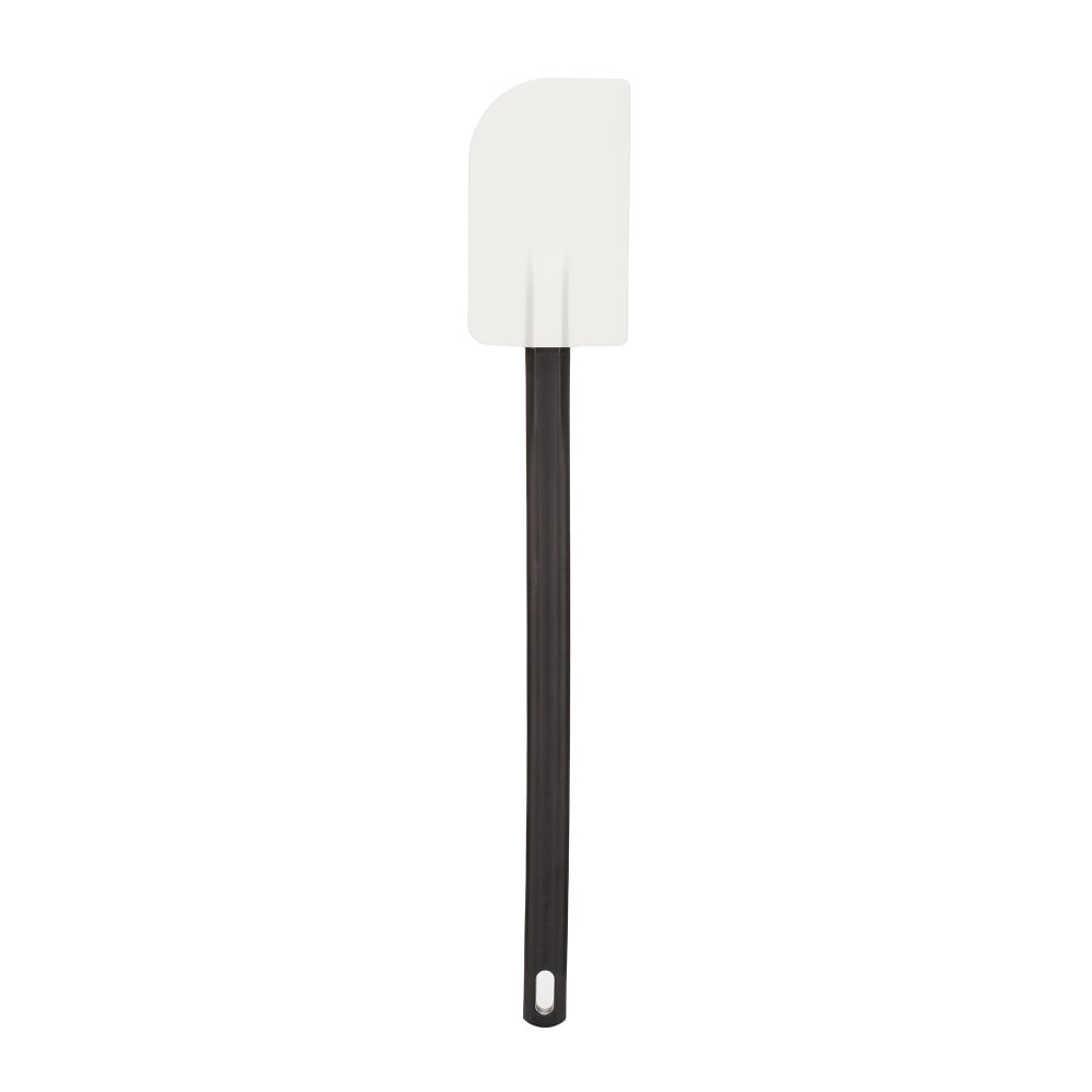 347-113745 17 3/4" High Heat Spatula w/ Flexible Blade - Composite, White