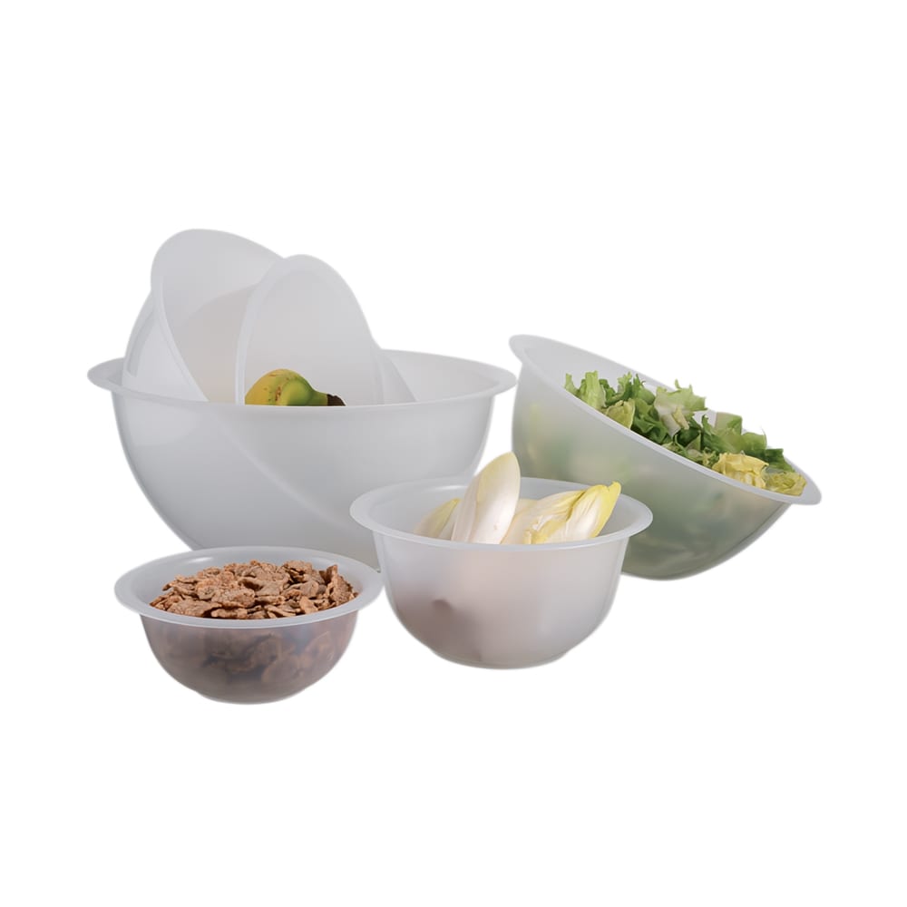 347-116451 1 qt Mixing Bowl, 7 1/2" Diameter, Polypropylene