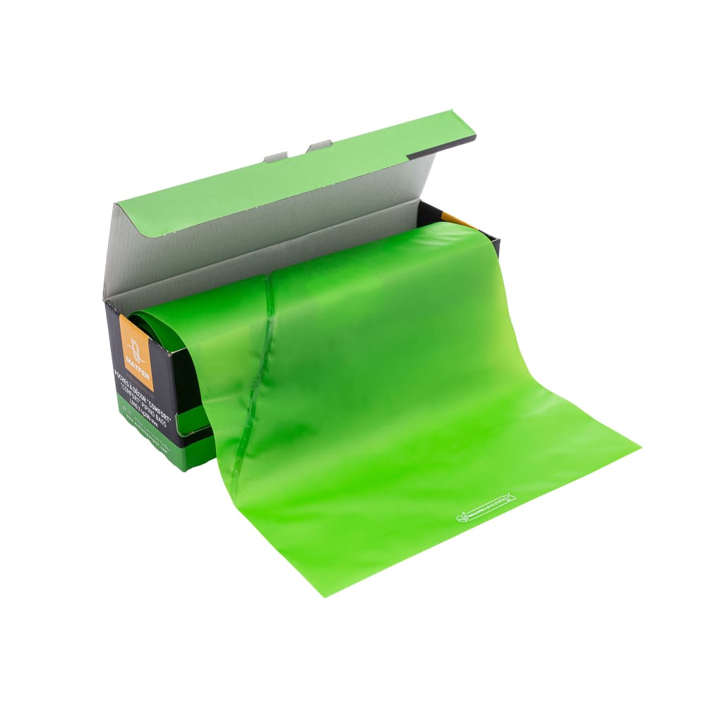 347-165007 Disposable Pastry Bags - 23 1/4"L x 11"W, Green