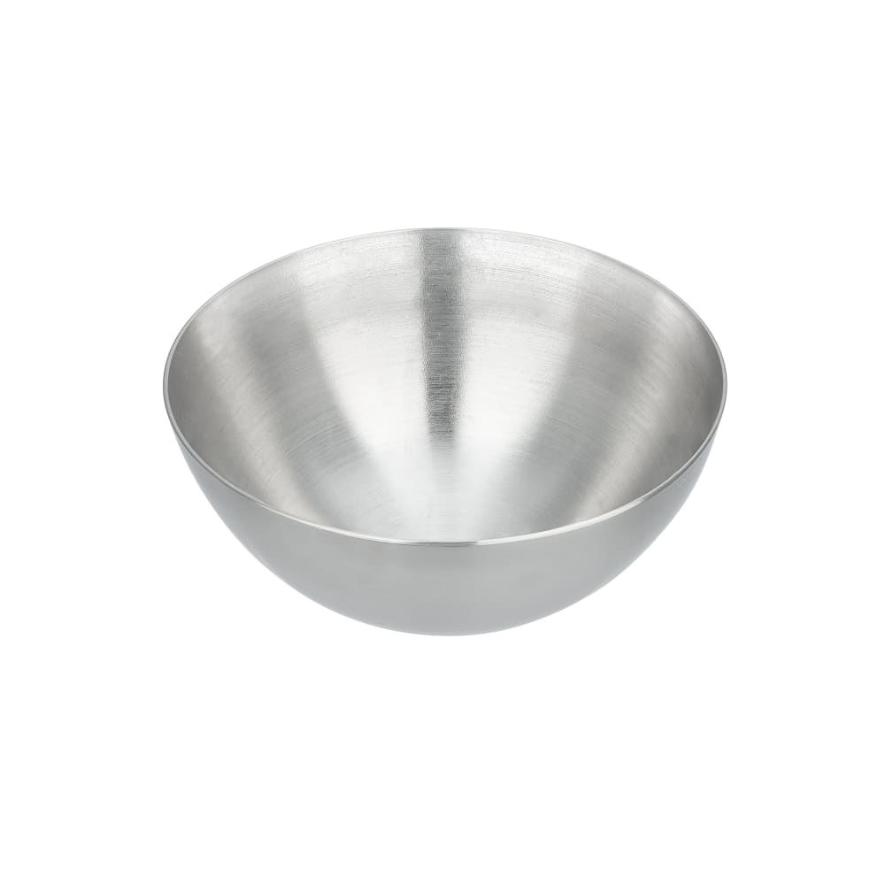 347-340401 2 3/8" Hemisphere Mold - 1"H, Stainless Steel