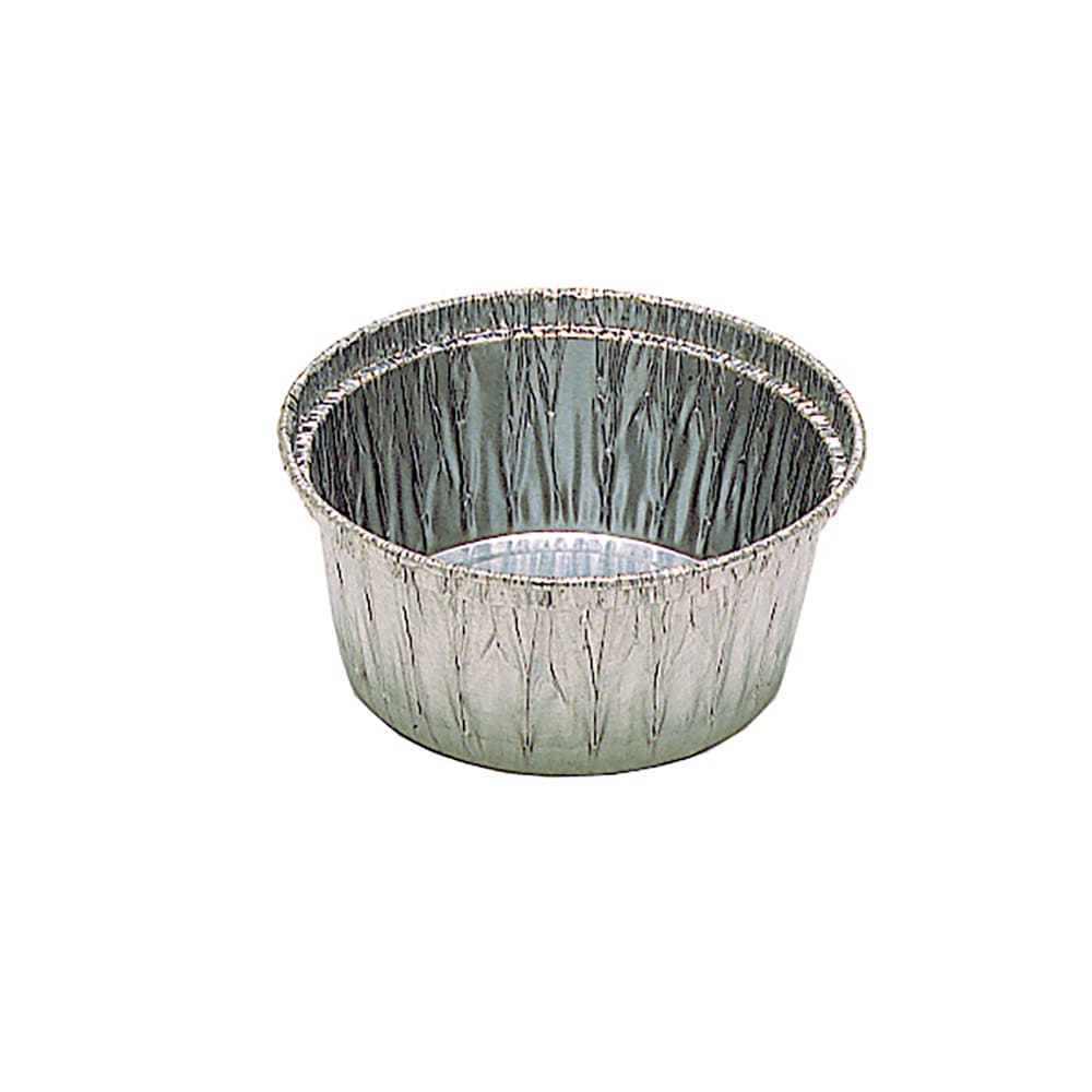 347-361212 2 7/8" Disposable Muffin Mold, Aluminum