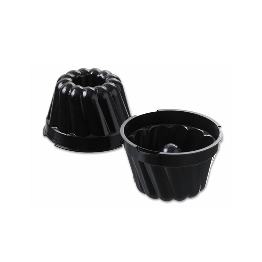 347-345638 Exoglass® 3 3/4" Round Kugelhopf Mold - 2 1/2"H, Non-Stick, Composite