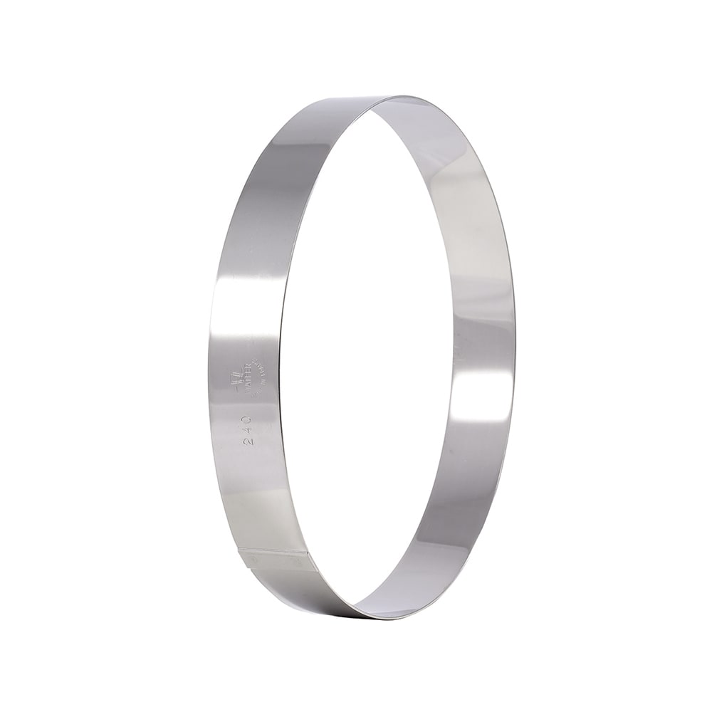 347-371201 4 1/4" Entremets Ring, Stainless Steel