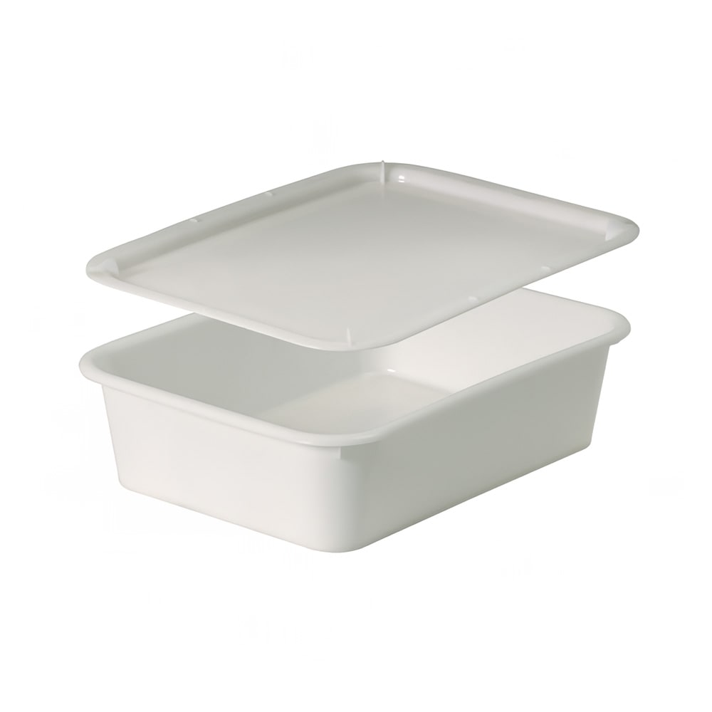 347-510501 20 7/8" x 16 1/8" Dough Box - Polyethylene, White