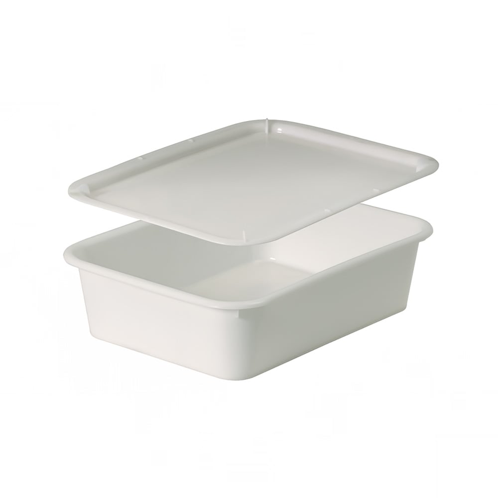 347-510505 20 7/8" x 16 1/8" Dough Box - Polyethylene, White