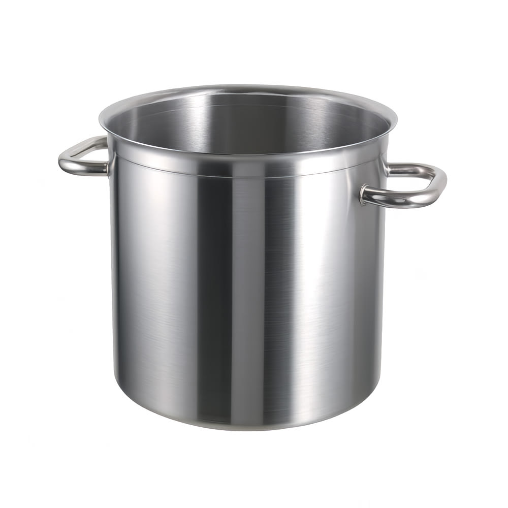 347-694024 11 1/2 qt Stainless Steel Stock Pot - Induction Ready