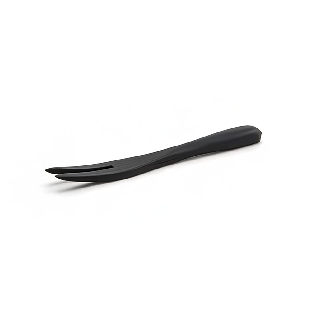 872-BUT027BKB94 3 1/2" Bamboo Serving Fork, Black