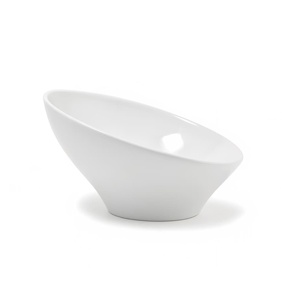 872-DBO057WHP21 32 oz Round Slanted Bowl - Porcelain, White