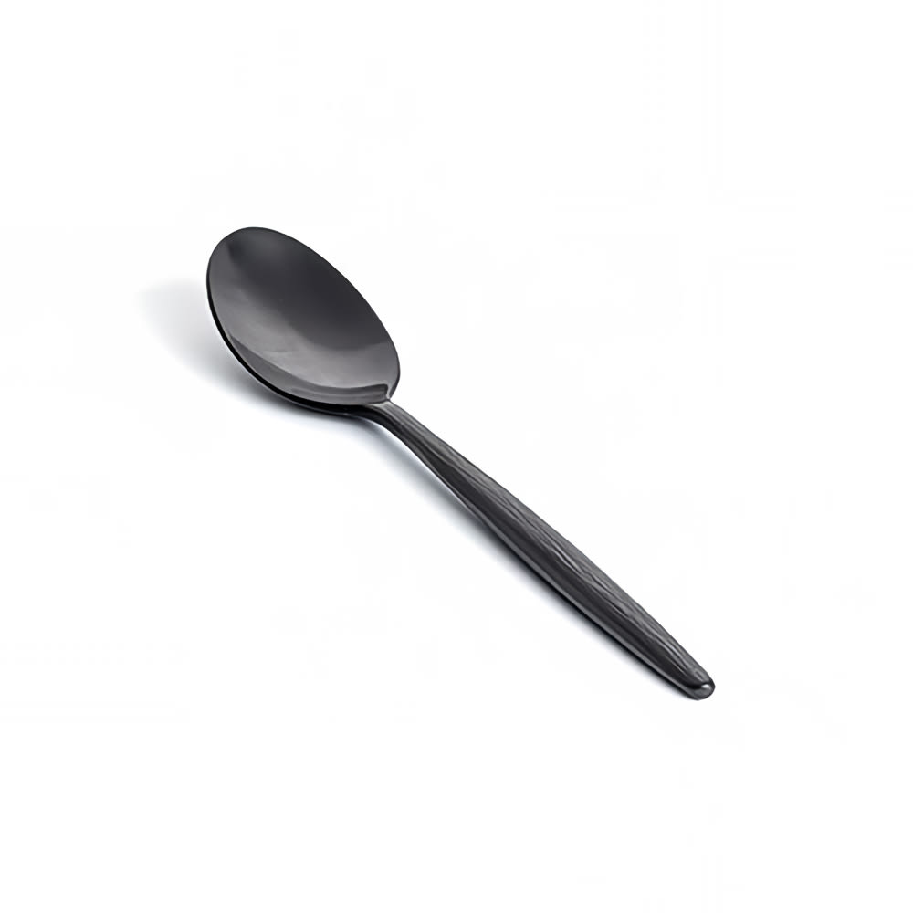 872-FTS010BKS23 6 1/2" Teaspoon with 18/10 Stainless Grade - Owen Pattern, Matte Black