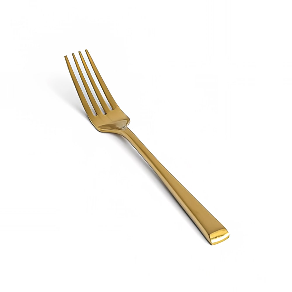 872-FSF006GOS23 7" Salad Fork with 18/10 Stainless Grade - Parker Pattern, Matte Brass