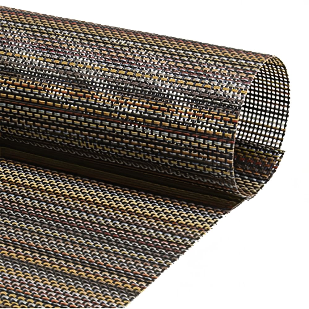 872-XPM110MUV83 Rectangular Terra Cotta Placemat - 16" x 12", Woven Vinyl, Metroweave®
