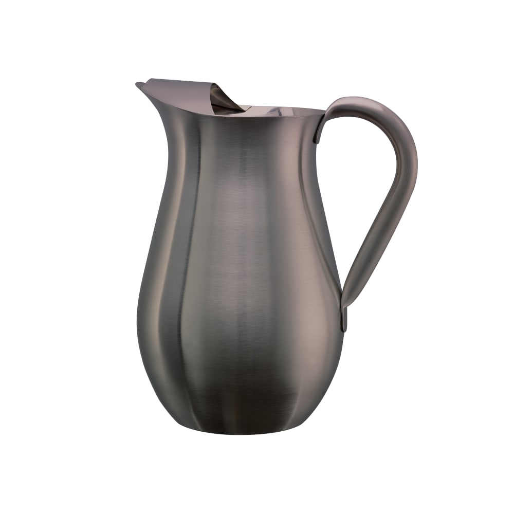 482-WPB2BSDT 67 3/5 oz Stainless Steel Pitcher w/ Ice Guard, Dark Tungsten