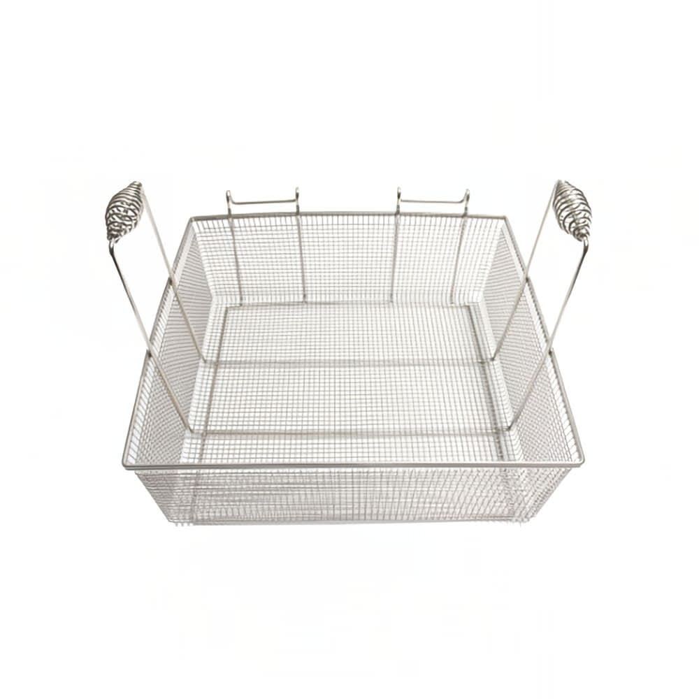 006-8030148 Fryer Basket w/ Coated Handle & Front Hook, 16 3/4" x 17 1/2" x 5 7/8&q...